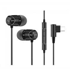 SoundMAGIC E11D USB Type-C csatlakozós mikrofonos fülhallgató fekete (SM-E11D-06)