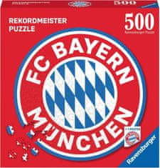 Ravensburger FC Bayern Logo Kerek puzzle 500 darab