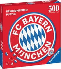 Ravensburger FC Bayern Logo Kerek puzzle 500 darab