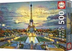 EDUCA Eiffel-torony puzzle 500 darabos puzzle