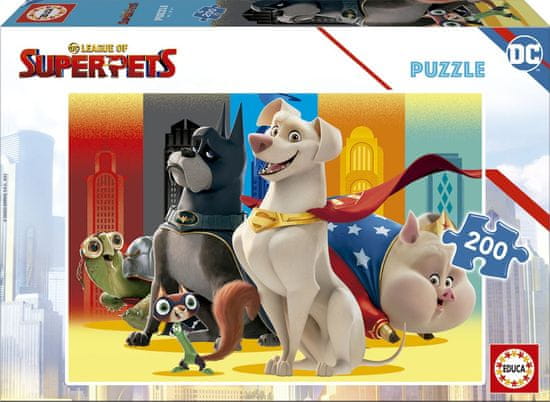 EDUCA Puzzle DC League of Super Pets 200 darabos puzzle