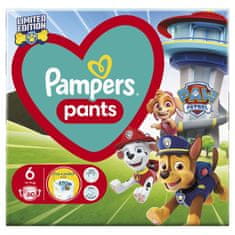 Pampers Active Baby Pants Mancs őrjárat pelenkák 6-os méretű (14-19 kg) 60 db