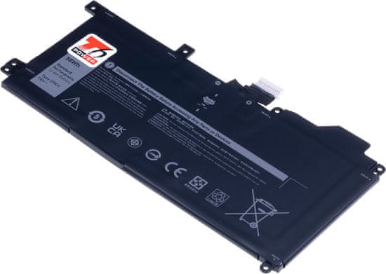 T6 power Akkumulátor Dell laptophoz, cikkszám: 451-BCLQ, Li-Poly, 7,6 V, 5000 mAh (38 Wh), fekete