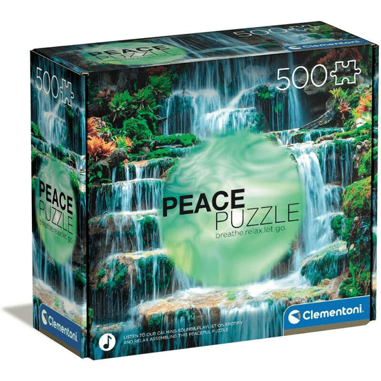 Clementoni Peace Puzzle: Áramlás 500db-os puzzle (35117) (clem35117)