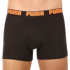 Puma 2PACK fekete férfi boxeralsó (521015001 049) - méret XL