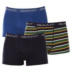 Gant 3PACK tarka férfi boxeralsó (902243313-433) - méret M