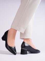 Vinceza Női körömcipő 93781 + Nőin zokni Gatta Calzino Strech, fekete, 36