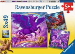 Ravensburger Puzzle Mitikus uralkodók 3x49 darab