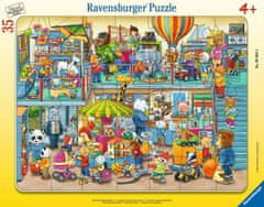 Ravensburger Puzzle Animal játékbolt 35 db