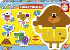 EDUCA Baba puzzle Hey Duggee 5 az 1-ben (3-5 darab)