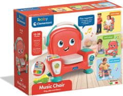 Clementoni BABY Interaktív szék Énekelj, játssz és táncolj