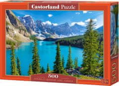 Castorland Puzzle Spring a Moraine-tónál, Kanadában 500 darab