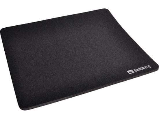 Sandberg Mousepad Fekete, egérpad, fekete