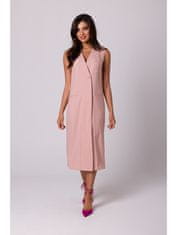 BeWear Női midi ruha Annaree B254 rózsaszín XXL