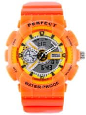 PERFECT WATCHES Férfi Shock óra (Zp219f) - narancssárga