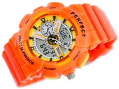 PERFECT WATCHES Férfi Shock óra (Zp219f) - narancssárga