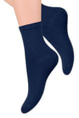 Amiatex Női zokni 037 dark blue + Nőin zokni Gatta Calzino Strech, sötét kék, 35/37