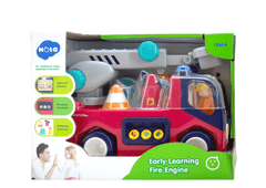 Lean-toys Oktatási interaktív tűzoltóság kisgyermekek számára Hangfények