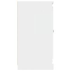 Greatstore fehér szerelt fa tálalószekrény 70x35,5x67,5 cm