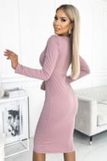 Numoco Női midi ruha Danbrabeth piszkos rózsaszín XL