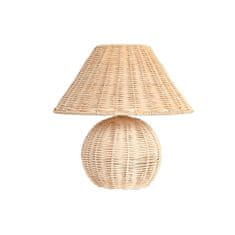 NEW DKD Home Decor Naraven Rattan 220 V 50 W Alpino asztali lámpa (30 x 30 x 31 cm)