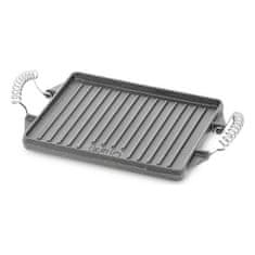 NEW Vaello tányér grill téglalap alakú szürke öntöttvas (27 x 21 cm)