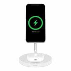 NEW Belkin WIZ010vfWH vezeték nélküli töltő mobiltelefon-állvánnyal