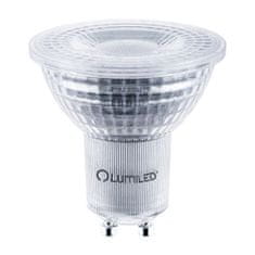 LUMILED 10x Dimmelhető LED izzó GU10 8W = 80W 650lm 3000K Meleg fehér 36°