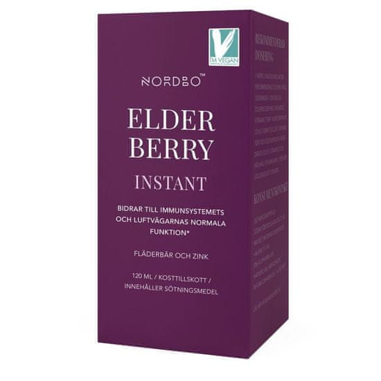 Nordbo Bodza Instant (Fekete bodza kivonat + cink), 120 ml