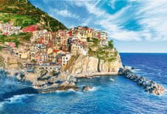 Trefl 2 az 1-ben puzzle készlet Manarola, Liguria, Olaszország 1500 darabos, ragasztóval