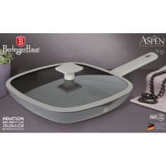 Berlingerhaus Grill serpenyő fedővel, titán felülettel 28 cm Aspen Collection BH-7073