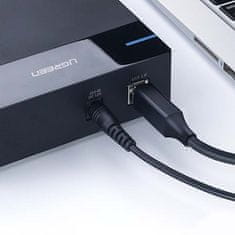 Ugreen Kábel nyomtatóhoz USB 3.0 A-B Ugreen US210 1m - Fekete