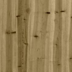 Greatstore impregnált fenyőfa játszótorony 53 x 46,5 x 194 cm
