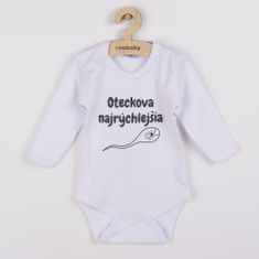 NEW BABY Új baba Oteckova najrýchlejšia - 80 (9-12m)