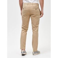 Gap GapFlex khaki színű, vékony szabású nadrág GapFlex GAP_500357-02 36X32