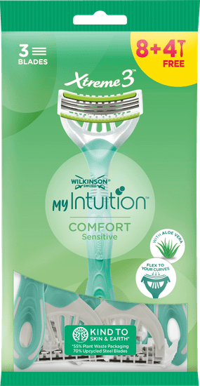 Wilkinson Sword MY Intuition Comfort Sensitive, 8+4 ajándék