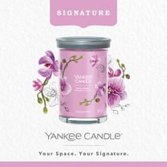 Yankee Candle Illatgyertya Signature Tumbler üvegben nagy Wild Orchid 567g