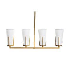 NEW Mennyezeti lámpa DKD Home Decor Gold White (67 x 14 x 22 cm)