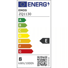 EMOS LED izzó kisgömb E14 7.3W 806lm meleg fehér (ZQ1130) (ZQ1130)