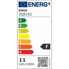 EMOS LED izzó E27 10.5W 1060lm hideg fehér (ZQ5152) (EmosZQ5152)