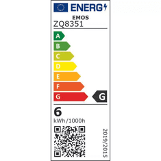 EMOS LED fényforrás spot GU10 5.7W 465lm természetes fehér (ZQ8351) (ZQ8351)