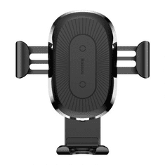 BASEUS Car Mount Wireless Charger Gravity Phone holder Black (WXYL-01) (WXYL-01)