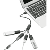 4 portos USB 2.0 hub, fekete, 1611411 (RF-4834233)