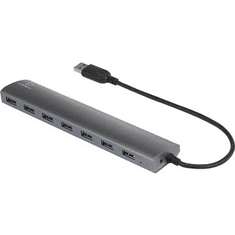 Renkforce 7 portos USB 3.0 hub, alumínium, (RF-4847586)