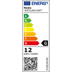 Nedis Intelligens Wi-Fi-s mennyezeti lámpa 17cm (WIFILAW10WT) (WIFILAW10WT)