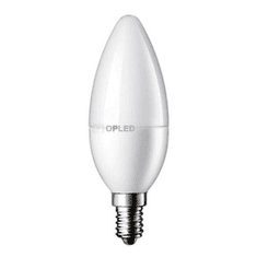 Optonica LED Gyertya E14 230V 6W 480Lm meleg fehér (SP1463)
