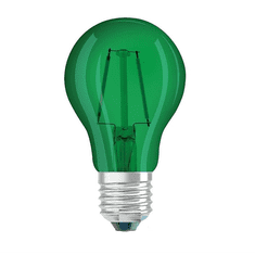 Osram Star LED fényforrás E27 2.5W körte 7500K zöld (4058075816015) (4058075816015)