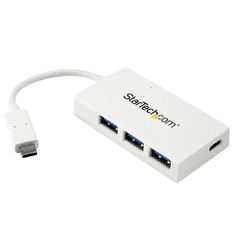 Startech StarTech.com 4 Port USB-C to USB-A (3x) and USB-C (1x) Hub (HB30C3A1CFBW) (HB30C3A1CFBW)