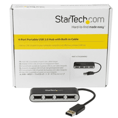 Startech StarTech.com 4 portos Mini USB 2.0 Hub (ST4200MINI2) (ST4200MINI2)