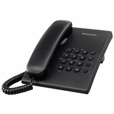 PANASONIC KX-TS500HGB telefon fekete (KX-TS500HGB)